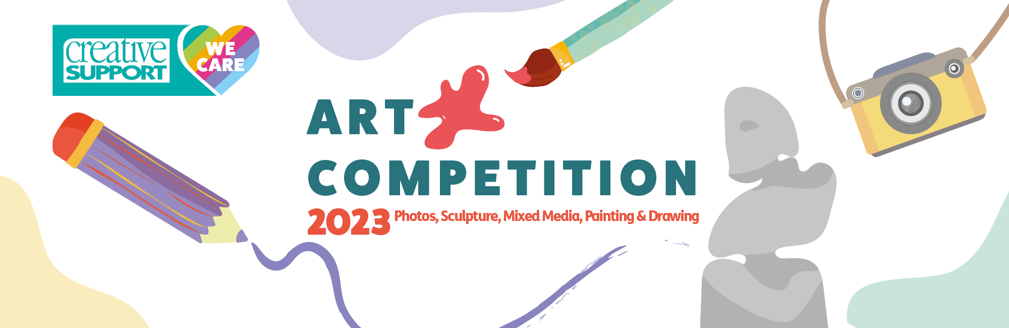 2023 Art Competition Now Open! Creative Support