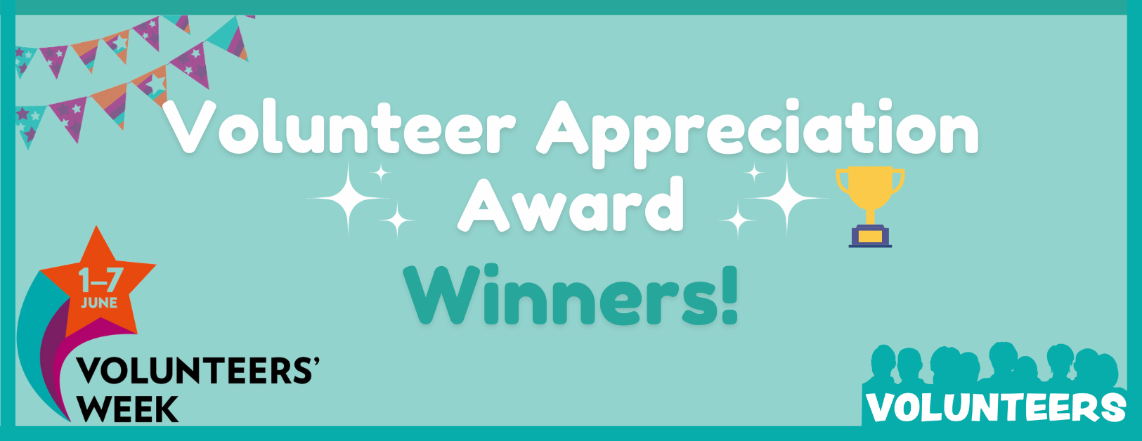 Volunteer Appreciation Award WINNERS!