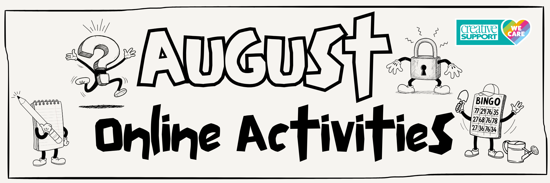 August Online Activities