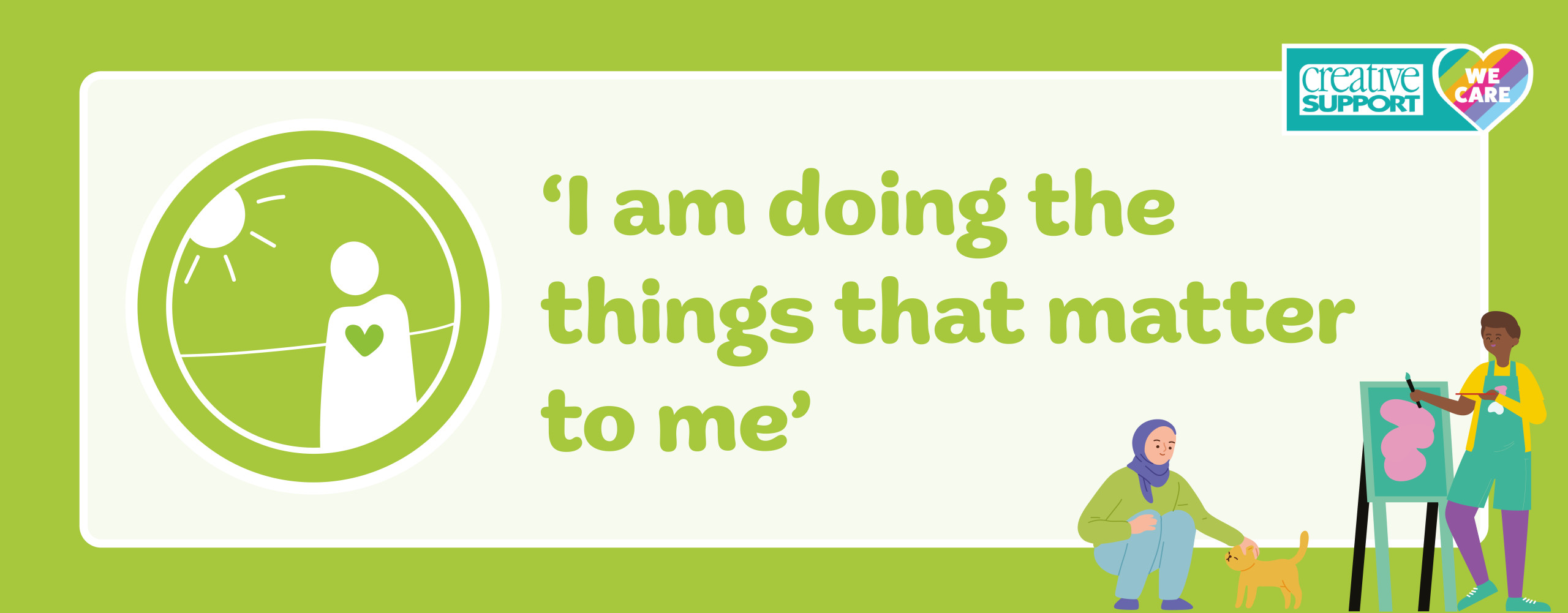 ‘I am doing the things that matter to me’