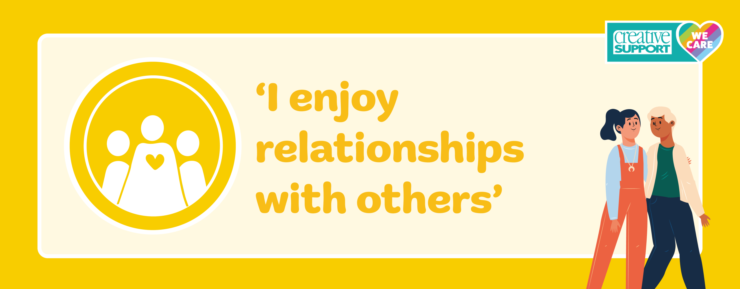 ‘I enjoy relationships with others’